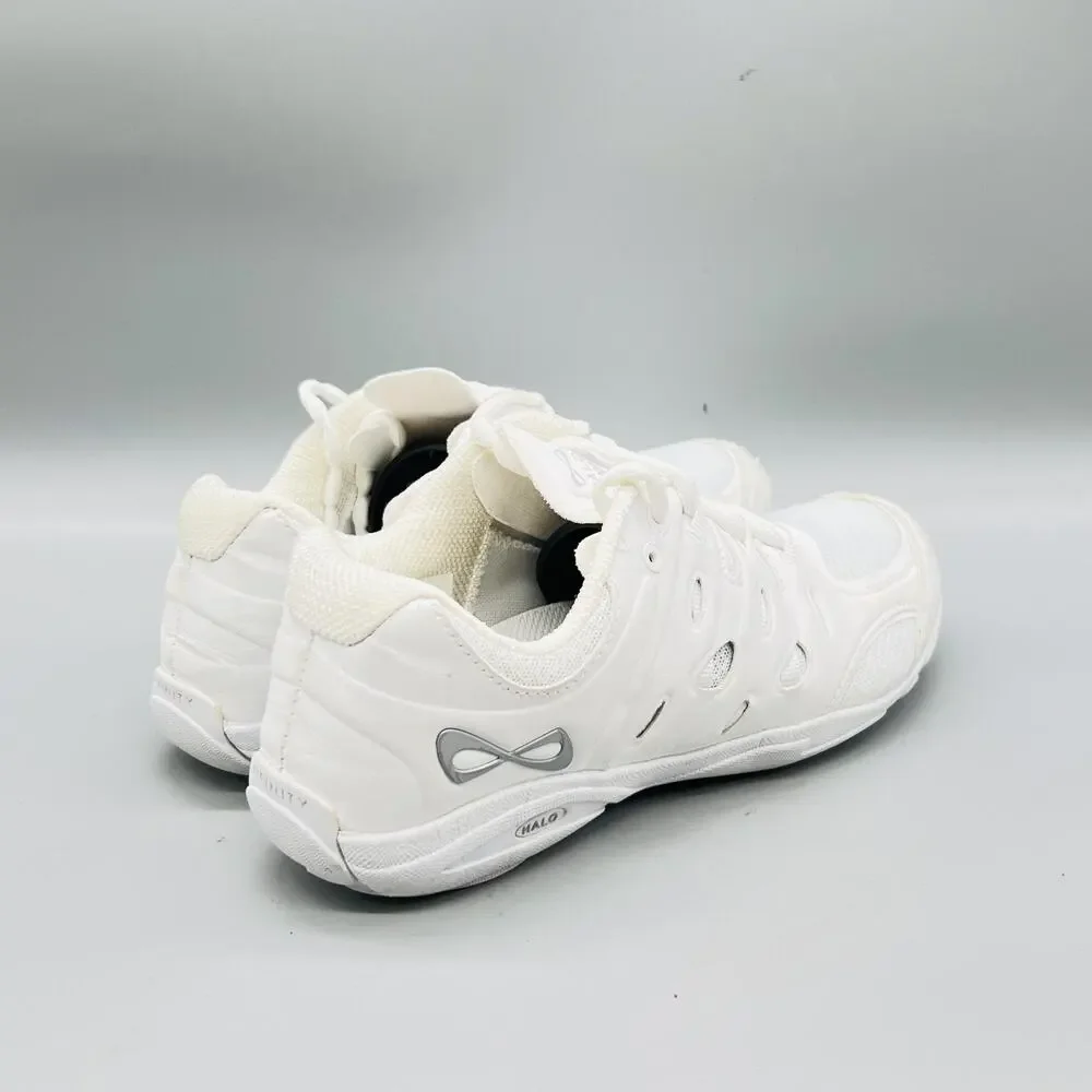 Nfinity Shoes Women 8 White Halo Defiance Cheerleading Athletic Sneakers Comfort
